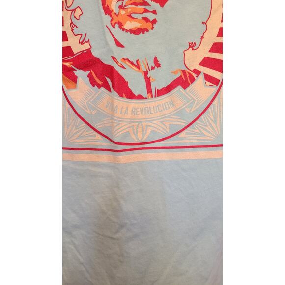 Woman's Green Che Guevara Viva Le revolution tee t-shirt XL - Picture 3 of 3